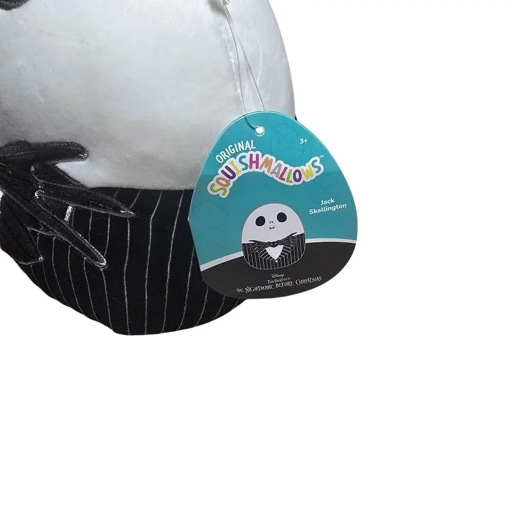 Squishmallow‎ Nightmare Before Christmas Jack Skellington Plush Disney Skeleton
